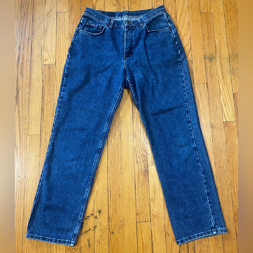 Vintage Riders: Classic blue jeans- closet staple